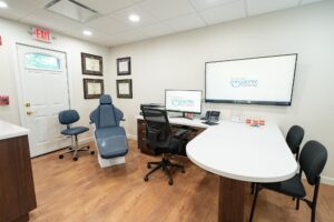 Private consultation room at Somerset Orthodontic Specialists