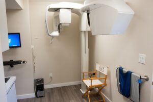 Digital imaging room at the Hillsborough orthodontic office