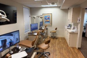 Treatment bay at Somerset Orthodontic Specialists in Montgomery